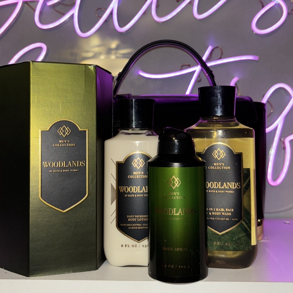 Bath and body works 3 piece set